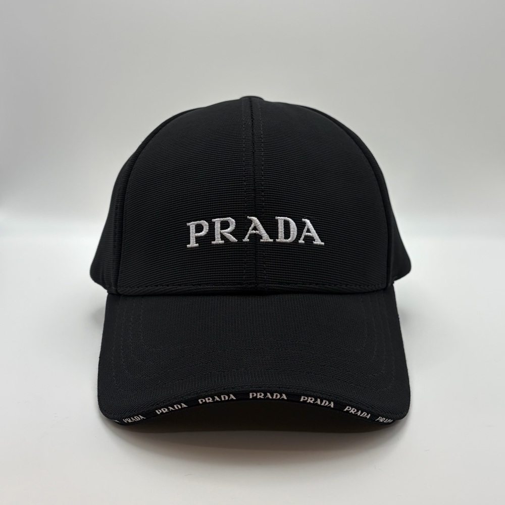 NEW Black Baseball Cap with embroidered Logo